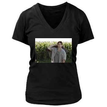 Henry Cavill Women's Deep V-Neck TShirt