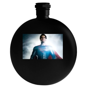 Henry Cavill Round Flask