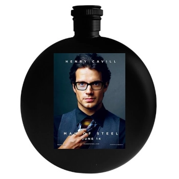 Henry Cavill Round Flask