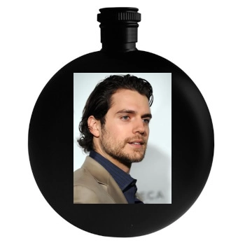 Henry Cavill Round Flask