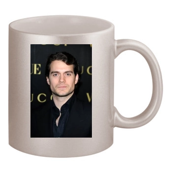 Henry Cavill 11oz Metallic Silver Mug