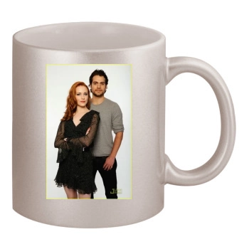 Henry Cavill 11oz Metallic Silver Mug