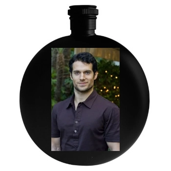 Henry Cavill Round Flask