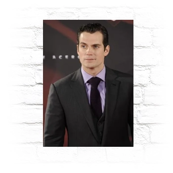 Henry Cavill Metal Wall Art