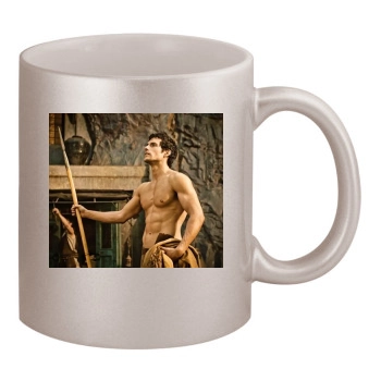 Henry Cavill 11oz Metallic Silver Mug