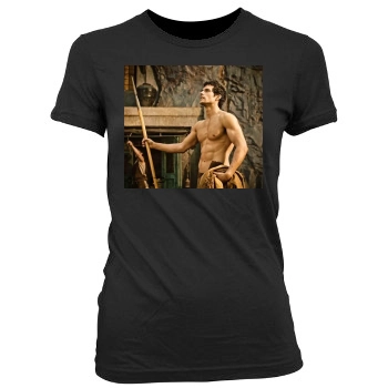 Henry Cavill Women's Junior Cut Crewneck T-Shirt