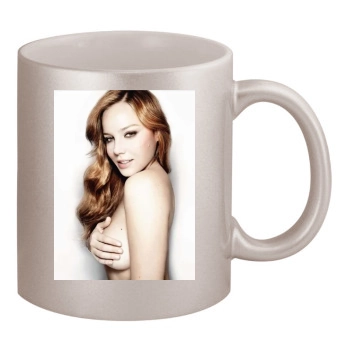 Abbie Cornish 11oz Metallic Silver Mug