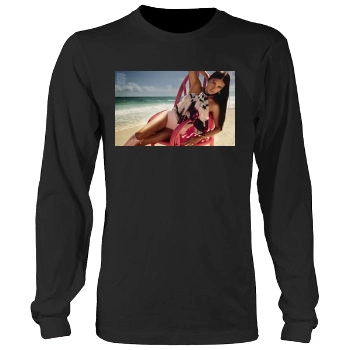 Adriana Lima Men's Heavy Long Sleeve TShirt