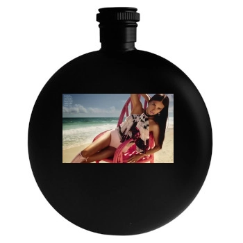 Adriana Lima Round Flask