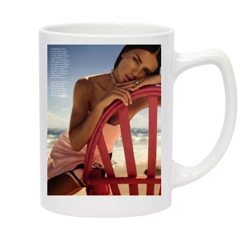 Adriana Lima 14oz White Statesman Mug