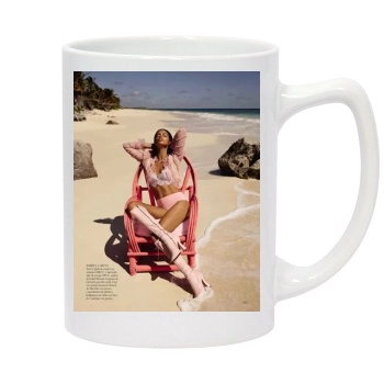 Adriana Lima 14oz White Statesman Mug