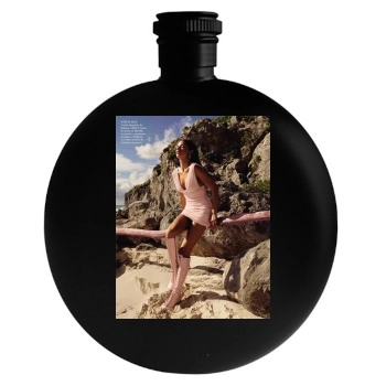 Adriana Lima Round Flask