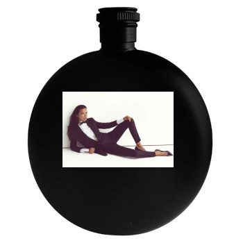 Adriana Lima Round Flask