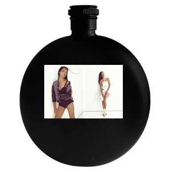 Adriana Lima Round Flask