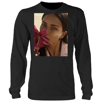 Adriana Lima Men's Heavy Long Sleeve TShirt