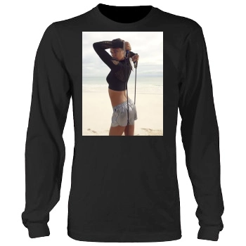 Adriana Lima Men's Heavy Long Sleeve TShirt