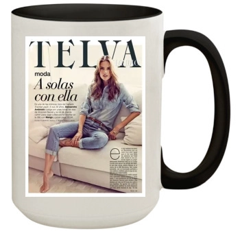 Alessandra Ambrosio 15oz Colored Inner & Handle Mug