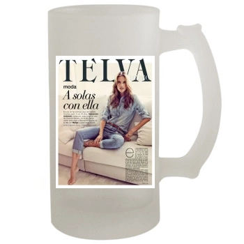 Alessandra Ambrosio 16oz Frosted Beer Stein