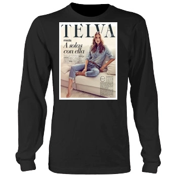 Alessandra Ambrosio Men's Heavy Long Sleeve TShirt