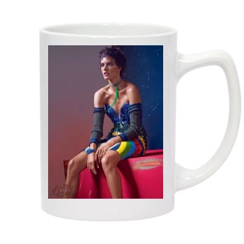 Alessandra Ambrosio 14oz White Statesman Mug