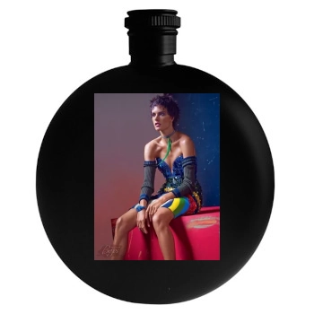 Alessandra Ambrosio Round Flask