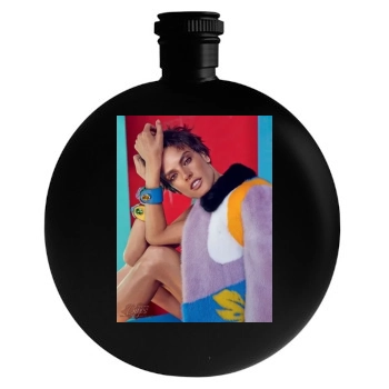 Alessandra Ambrosio Round Flask