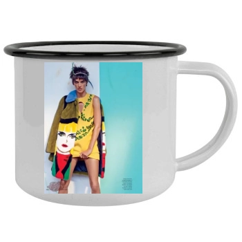 Alessandra Ambrosio Camping Mug