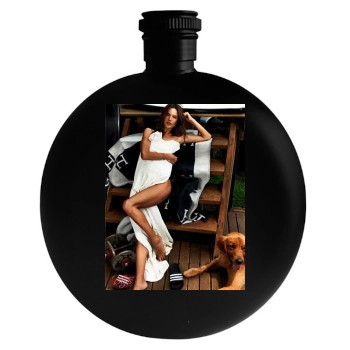 Alessandra Ambrosio Round Flask