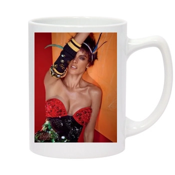 Alessandra Ambrosio 14oz White Statesman Mug