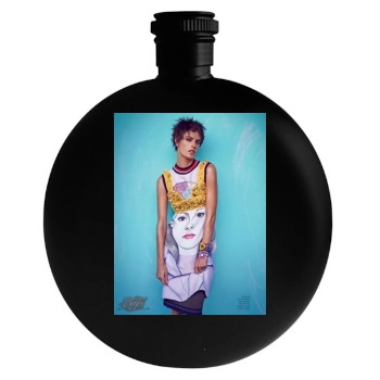 Alessandra Ambrosio Round Flask