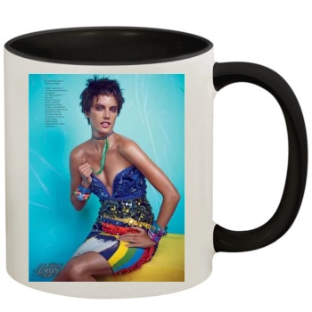 Alessandra Ambrosio 11oz Colored Inner & Handle Mug