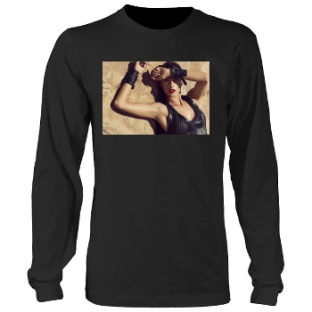 Alessandra Ambrosio Men's Heavy Long Sleeve TShirt