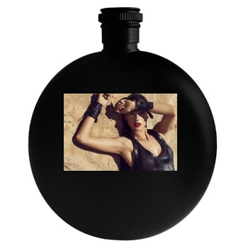 Alessandra Ambrosio Round Flask