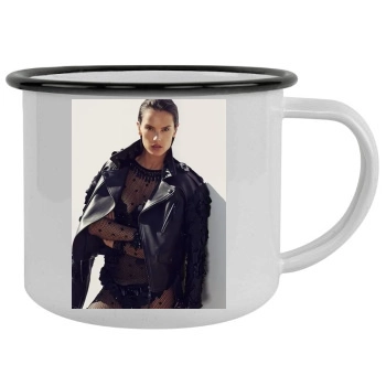 Alessandra Ambrosio Camping Mug