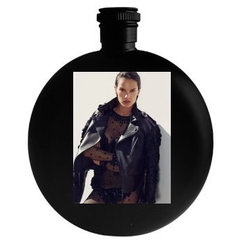 Alessandra Ambrosio Round Flask