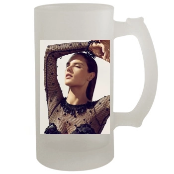 Alessandra Ambrosio 16oz Frosted Beer Stein