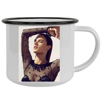 Alessandra Ambrosio Camping Mug