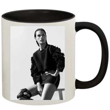 Alessandra Ambrosio 11oz Colored Inner & Handle Mug