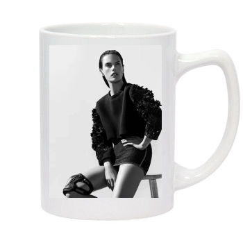 Alessandra Ambrosio 14oz White Statesman Mug