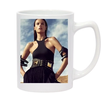 Alessandra Ambrosio 14oz White Statesman Mug