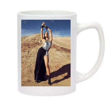 Alessandra Ambrosio 14oz White Statesman Mug