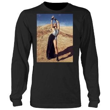 Alessandra Ambrosio Men's Heavy Long Sleeve TShirt