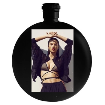 Alessandra Ambrosio Round Flask