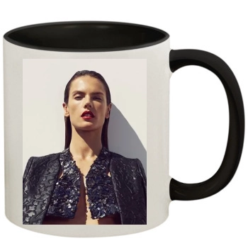 Alessandra Ambrosio 11oz Colored Inner & Handle Mug