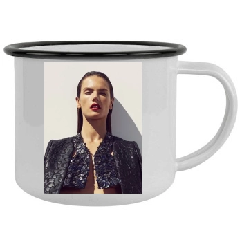 Alessandra Ambrosio Camping Mug