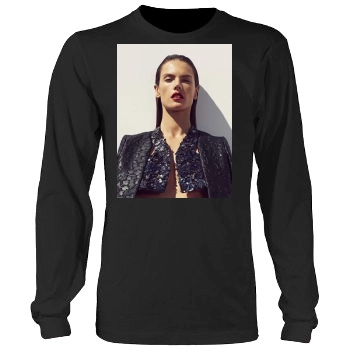 Alessandra Ambrosio Men's Heavy Long Sleeve TShirt