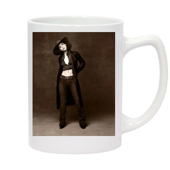 Alicia Keys 14oz White Statesman Mug