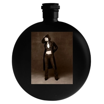 Alicia Keys Round Flask