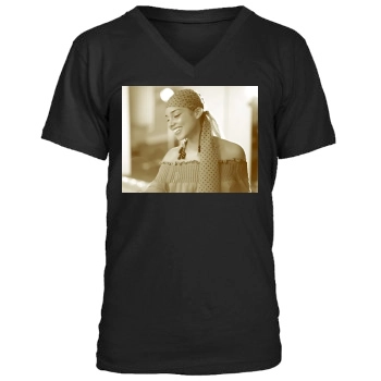 Alicia Keys Men's V-Neck T-Shirt