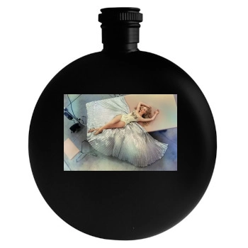 Amanda Seyfried Round Flask